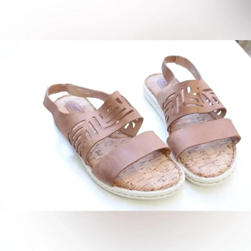 Born sling back sandals